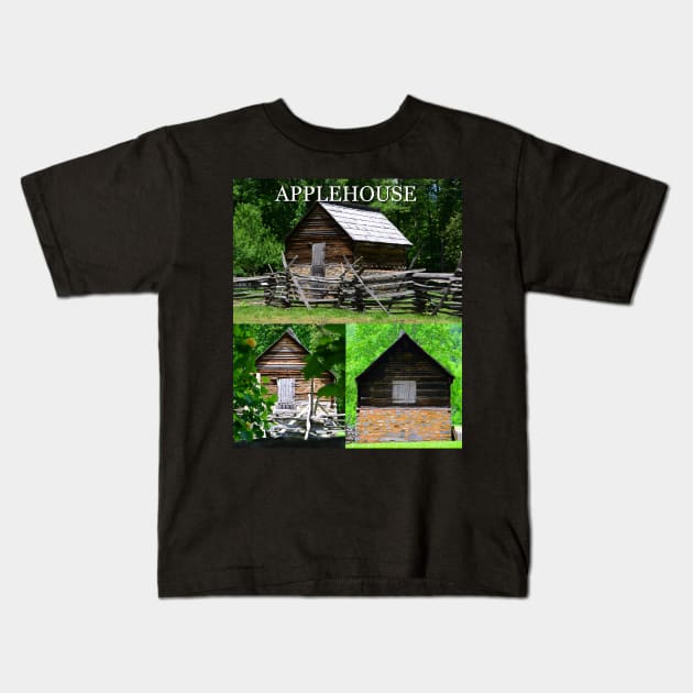 Apple House 1900s Kids T-Shirt by dltphoto